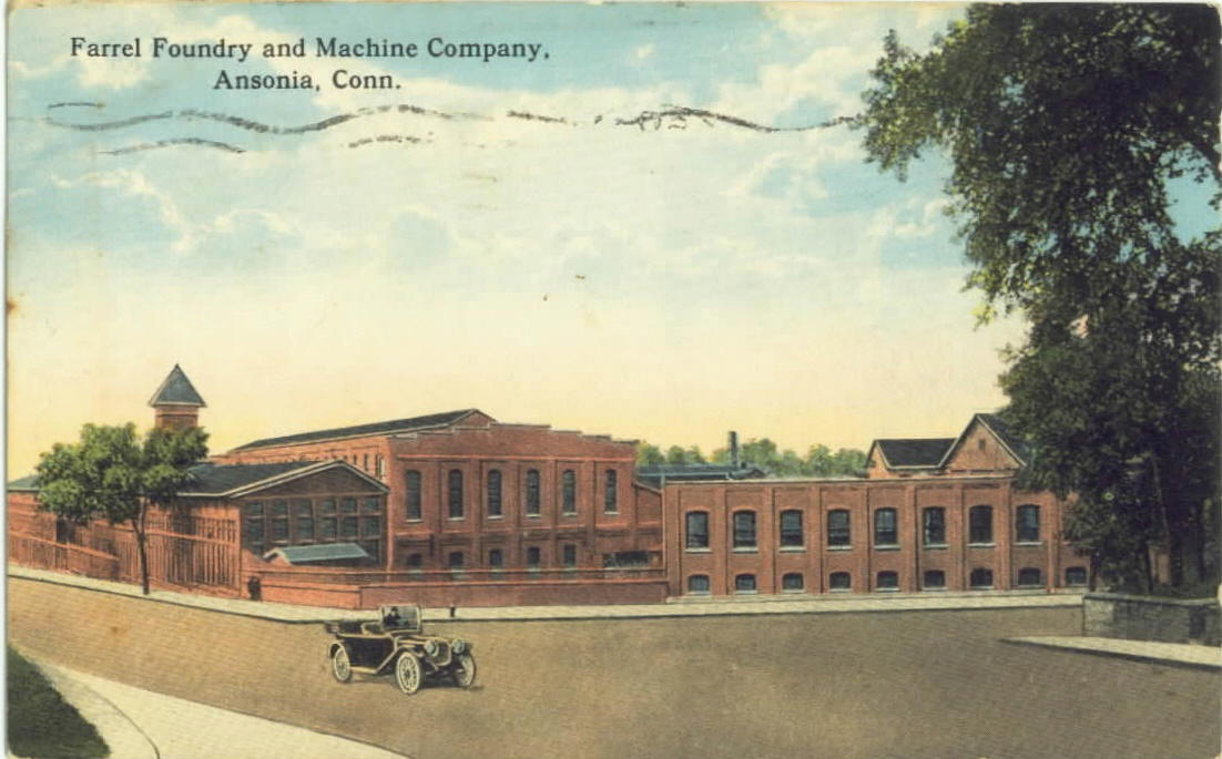 Farrel Foundry & Machine Company, Ansonia: 1917 postcard