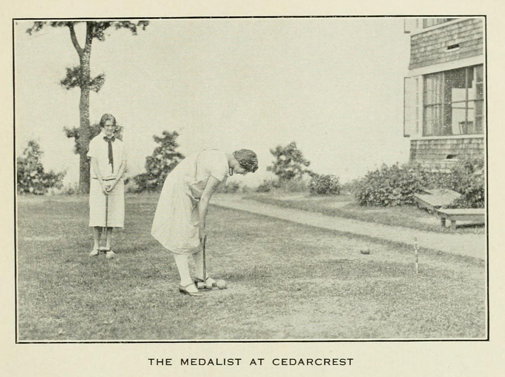 A moment on the lawn
