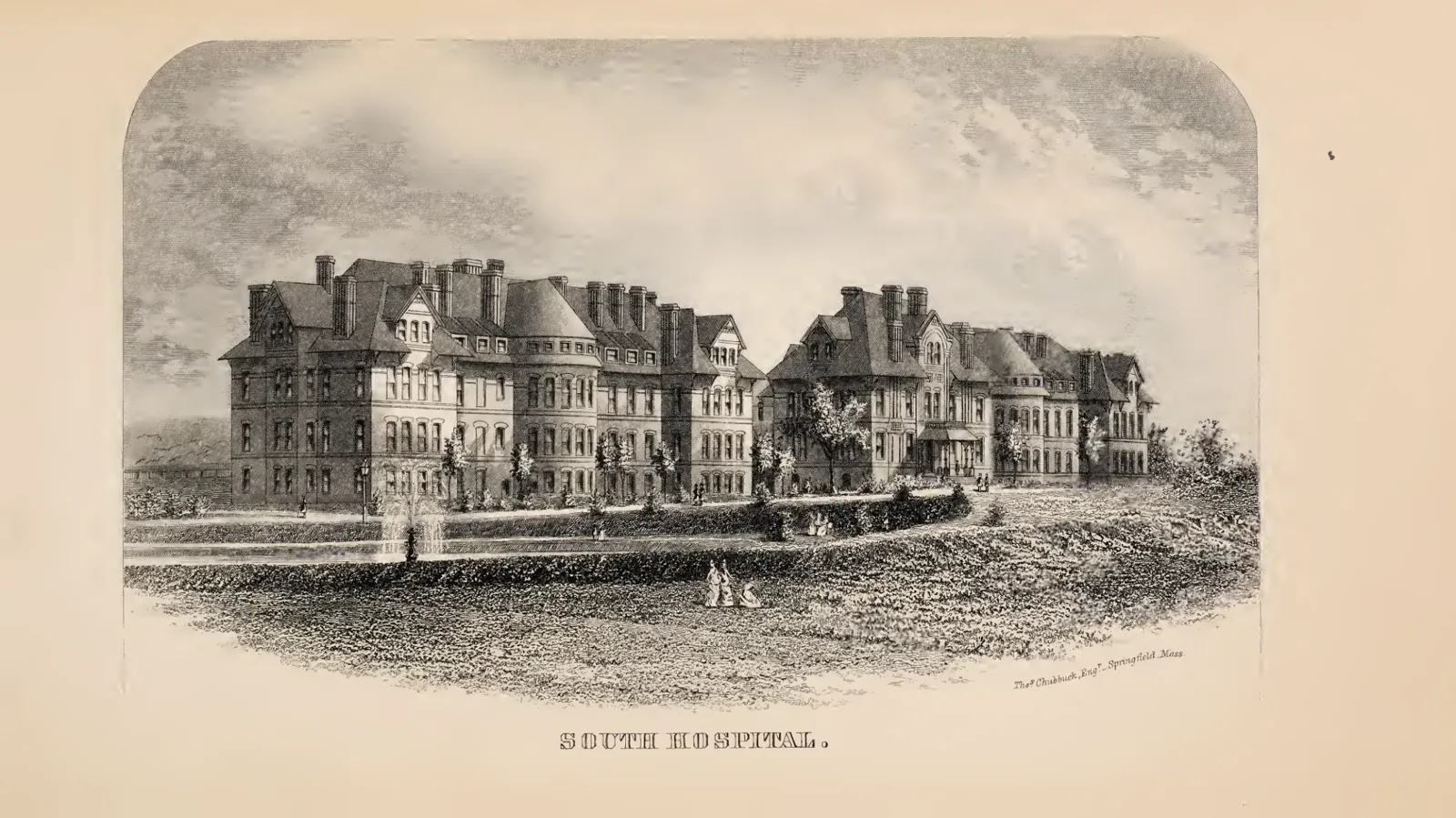 South Hospital, published 1888
