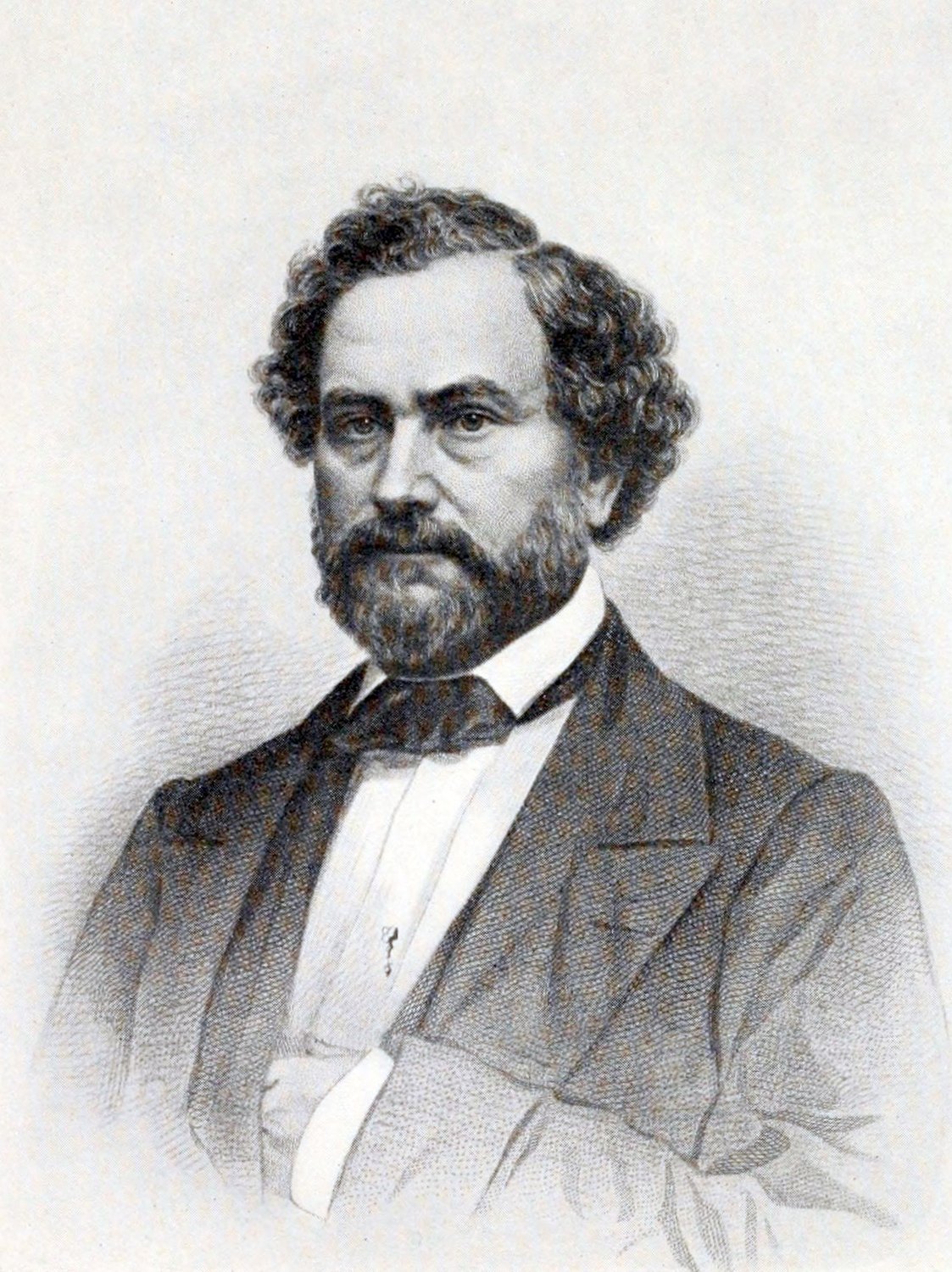 Samuel Colt, engraving after Brady