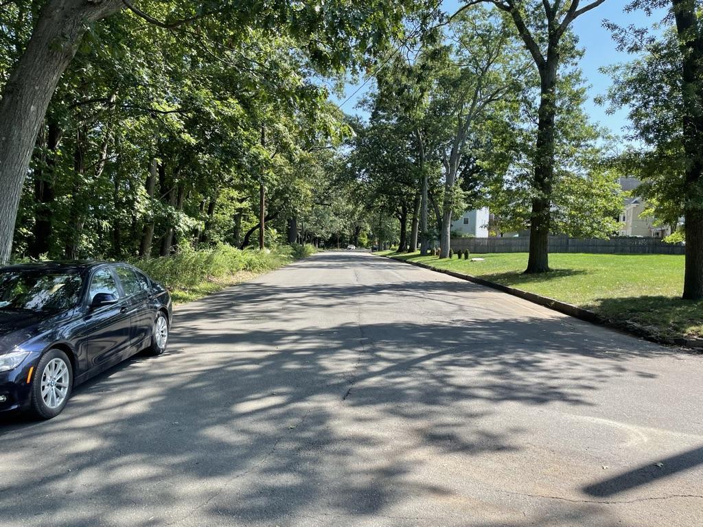 South along Marginal Drive