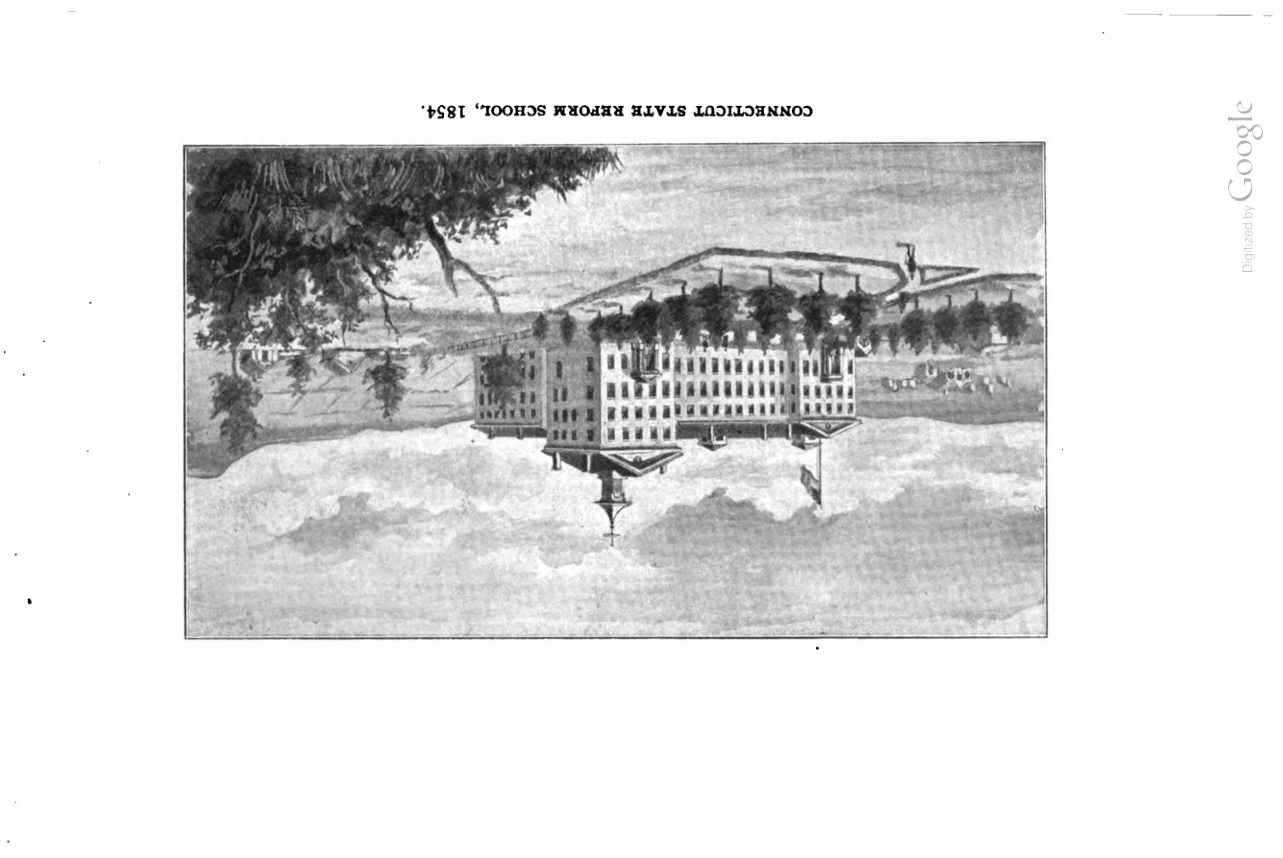 An opening-year image, printed decades later