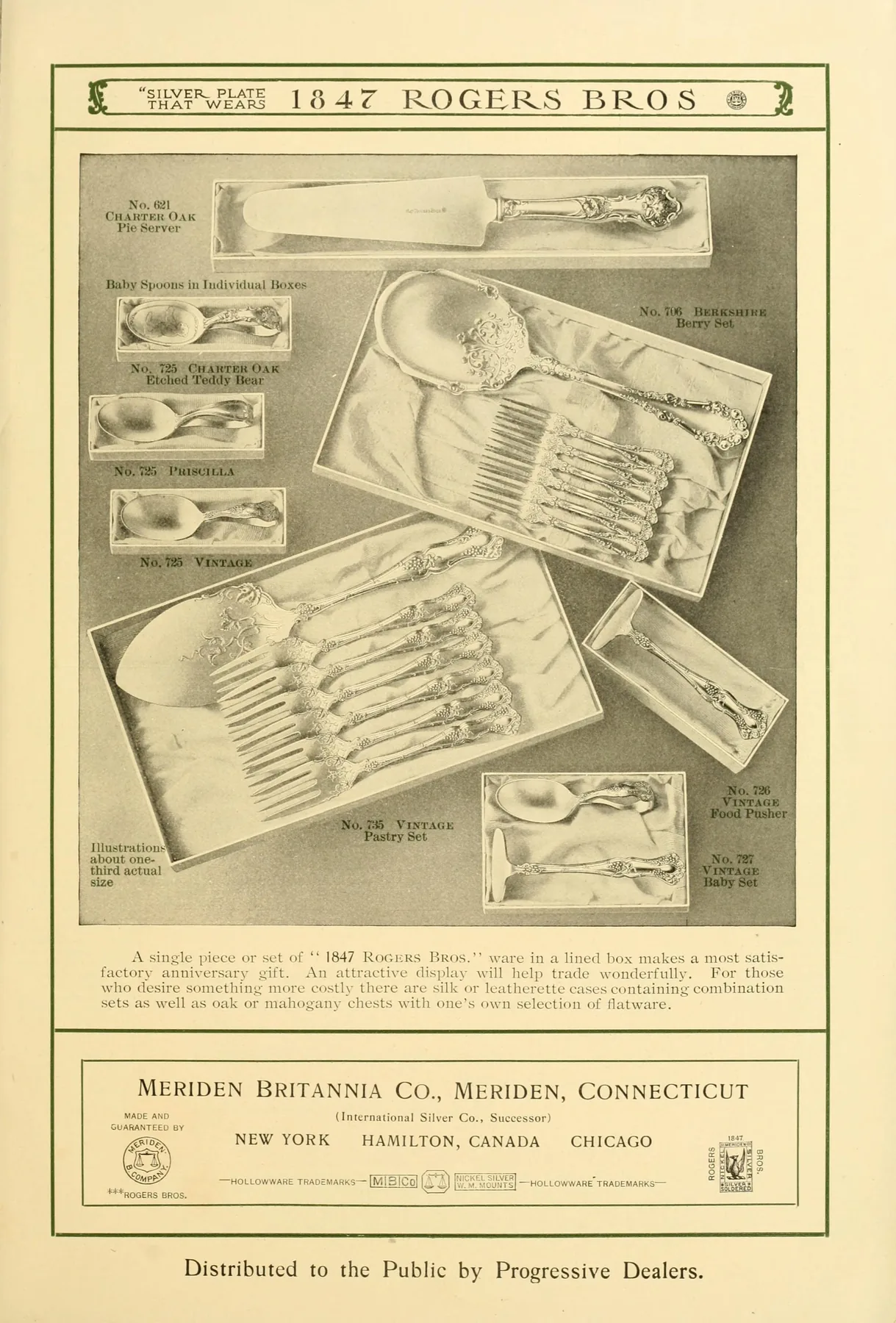 Silverware as an anniversary gift