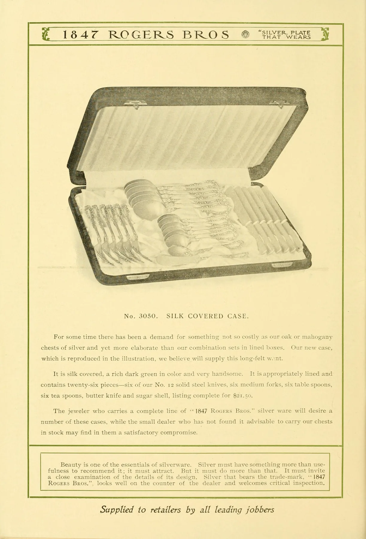The presentation became part of the product