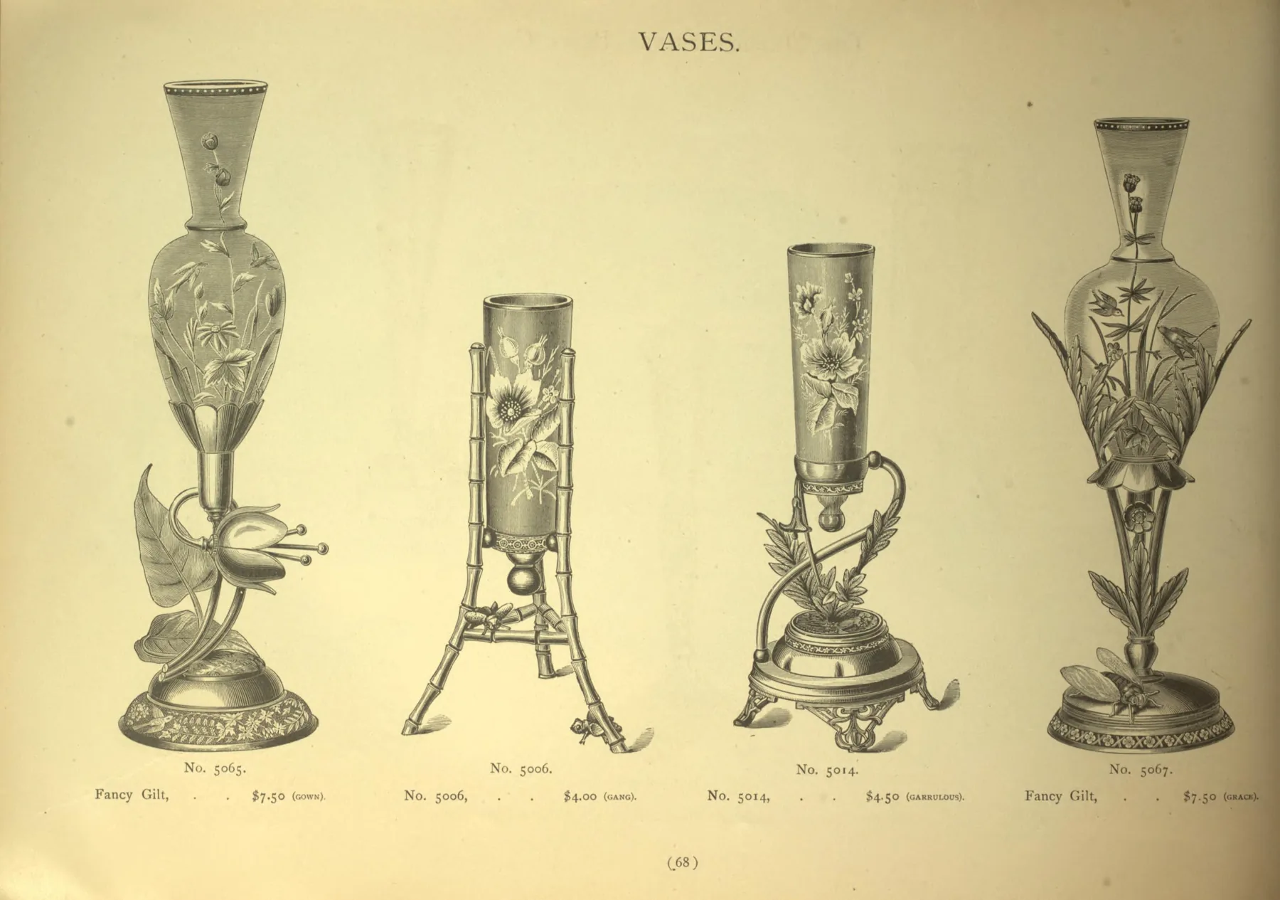 Ornamental vases