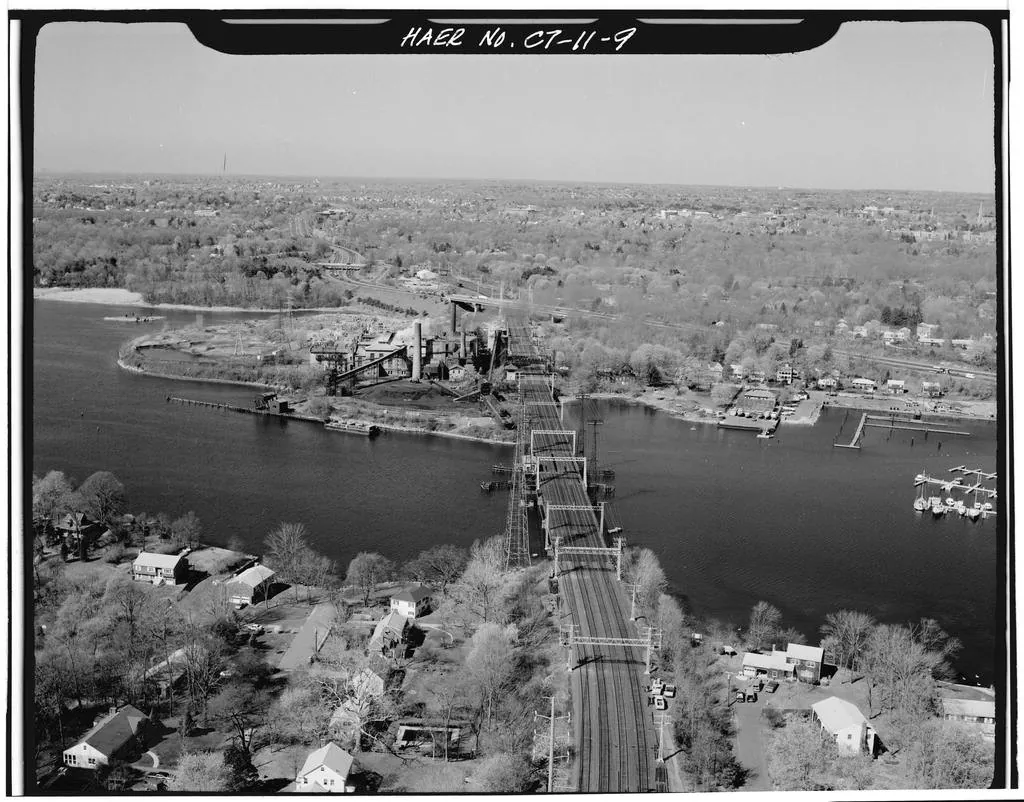 Mianus River Bridge, Cos Cob, HAER photograph 9