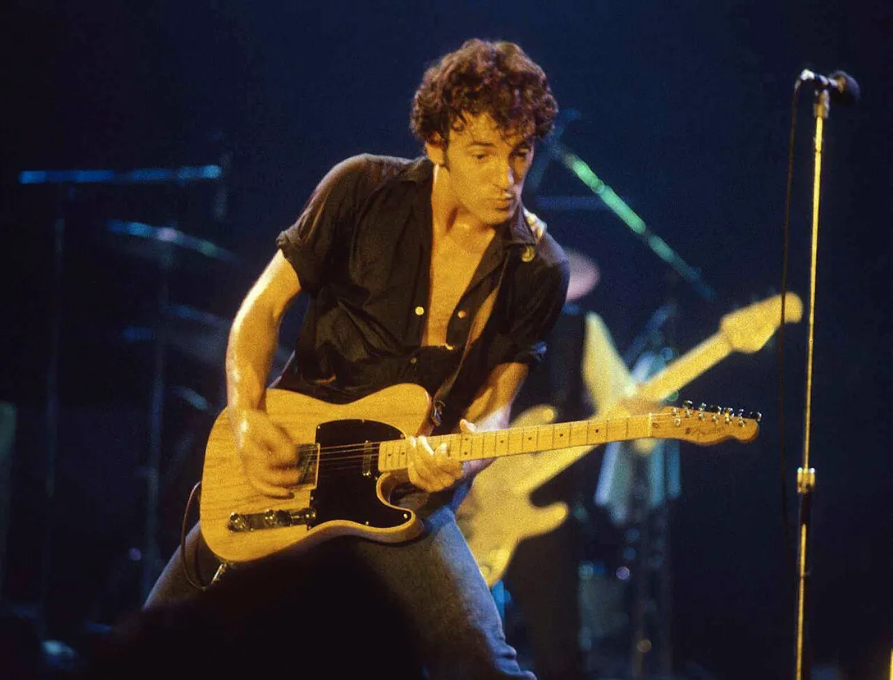 Bruce Springsteen at the New Haven Coliseum · Circa 1977–1978
