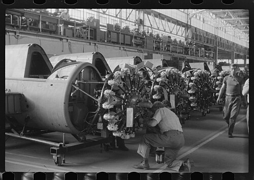 PW R-985 engines for Vought OS2Us 1940