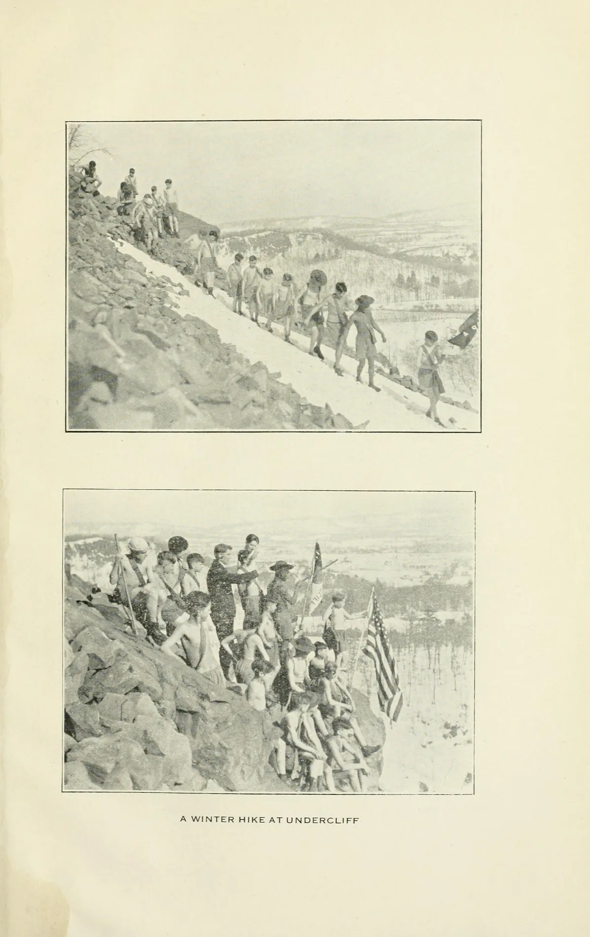 An outing on the hillside