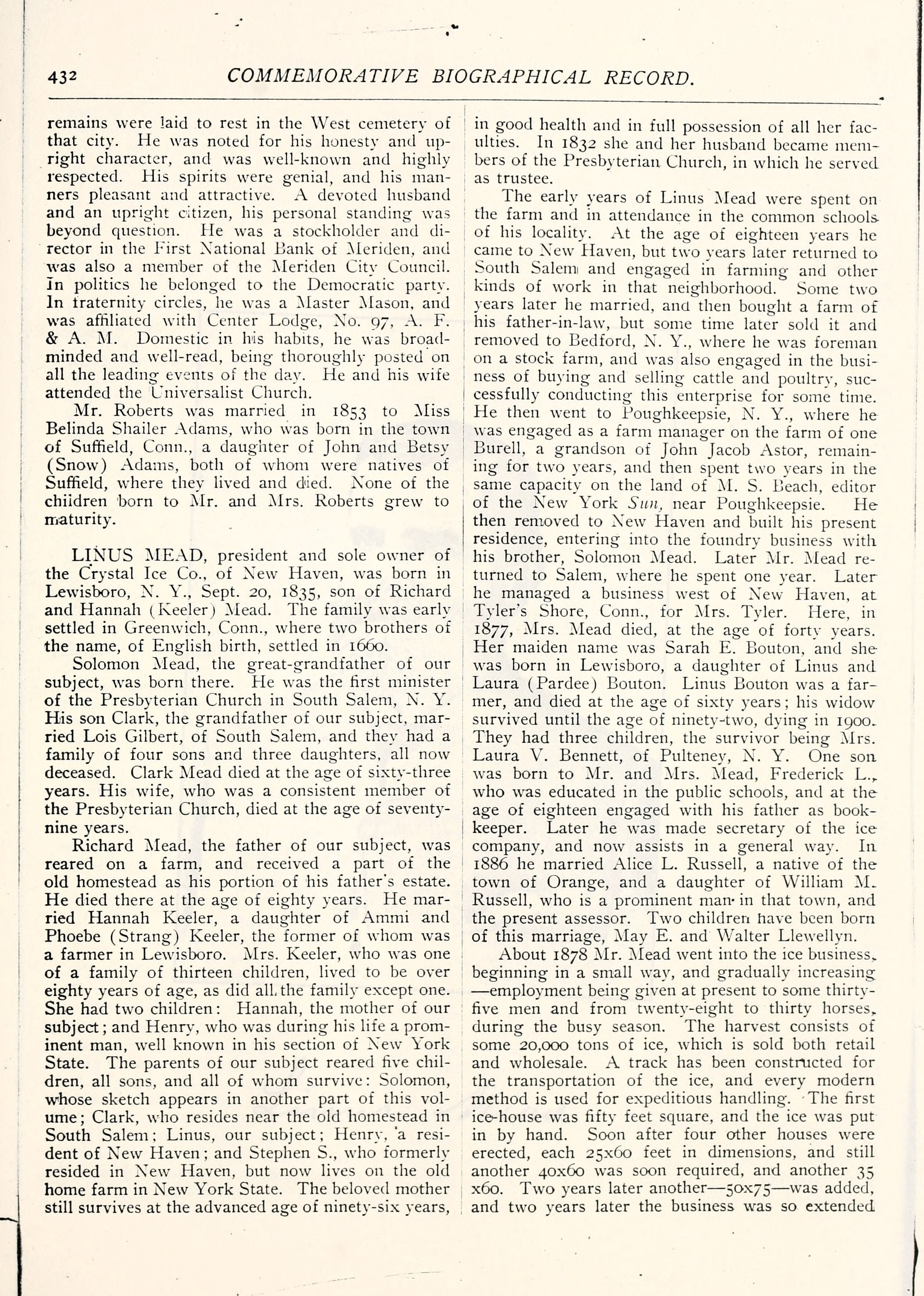 Historical source scan: Charles A. Roberts