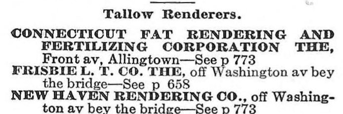 Three businesses on the same directory page