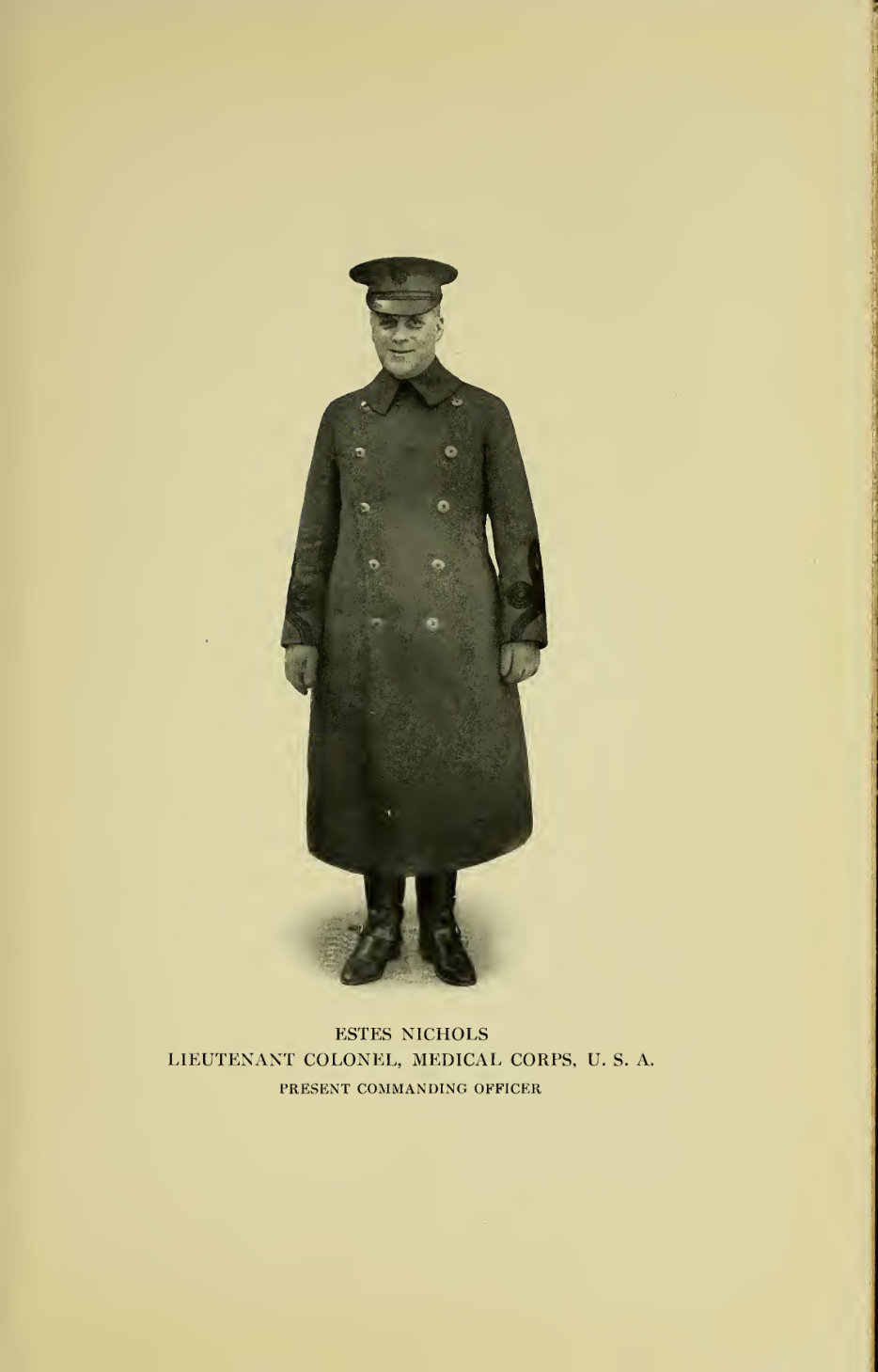 Estes Nichols, the next commanding officer