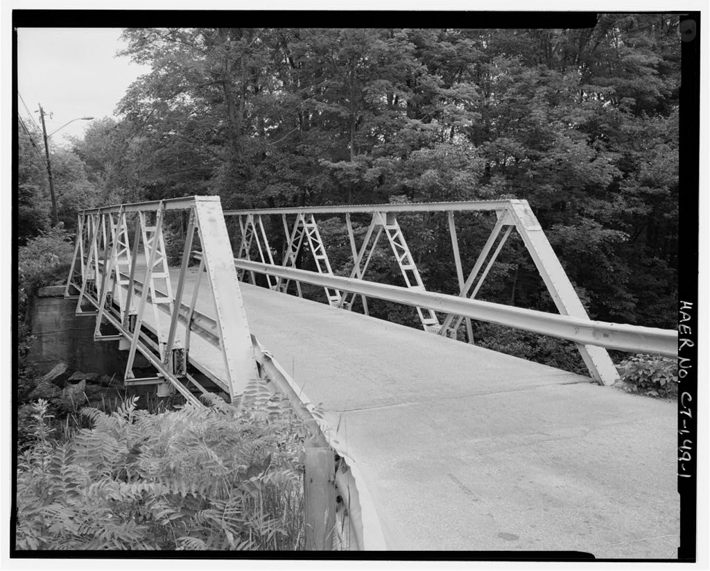 View east, general view of bridge within setting · June 1994