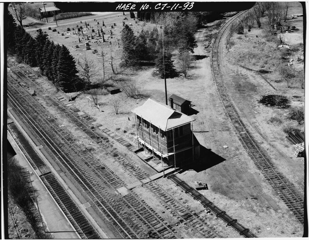 Old Saybrook Mechanical Interlocking Tower. Old Saybrook, Middlesex Co., CT. Sec. 4209, MP 105.00. - Northeast…