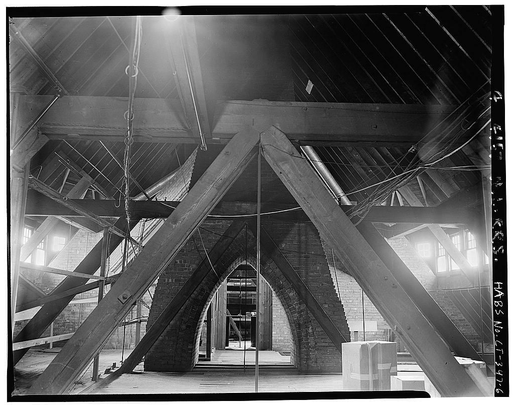 Detail of attic truss