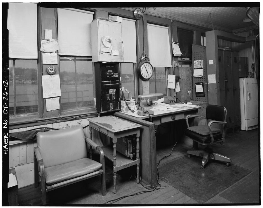 Interior of operator's house