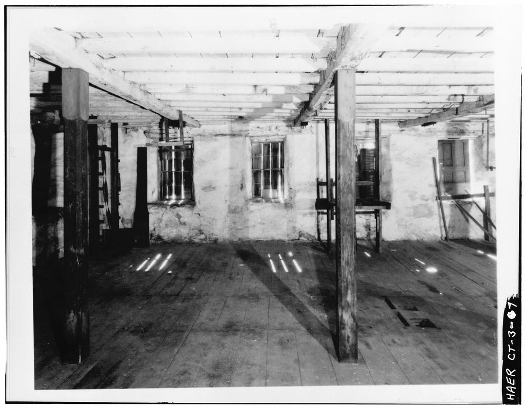 First floor: southeast corner, looking south