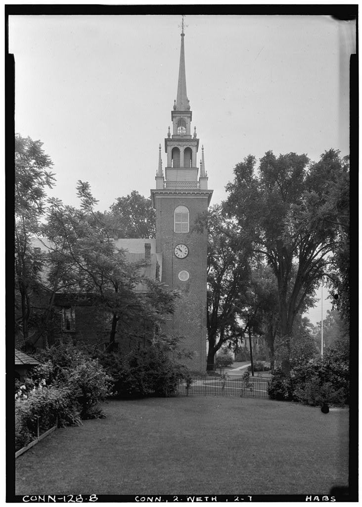Historic American Buildings Survey (Fed.) Stanley P. Mixon, Photographer July 29, 1940 (B) EXTERIOR VIEW OF SPIRE,…