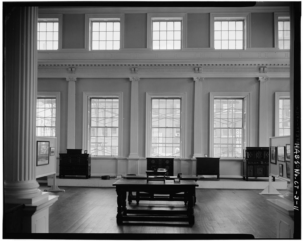 11.  INTERIOR ROOM WITH SPEAKER'S TABLE - Old State House, Main Street & Central Row, Hartford, Hartford County, CT