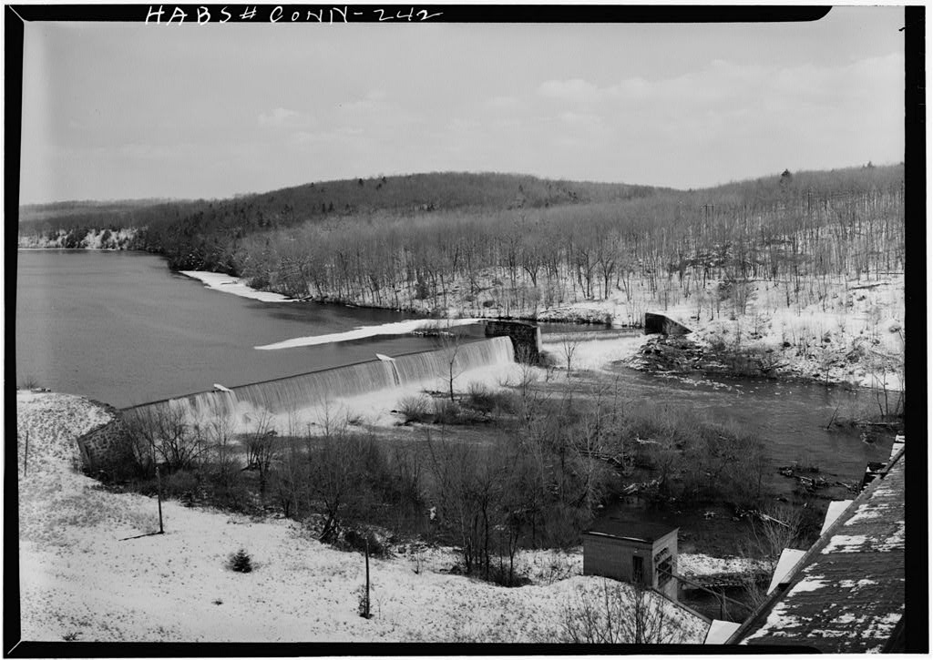 Ponemah mills dam on the Shetucket river