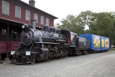 Steam train, Essex, Connecticut — later documentary photograph