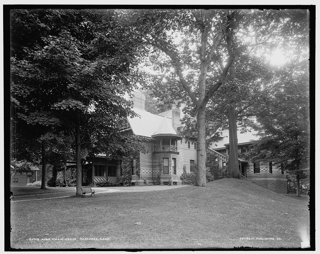 Mark Twain’s Hartford house, c.1900–1910 · [between 1900 and 1910]